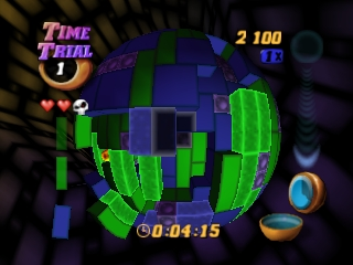 Tetrisphere (USA) In game screenshot